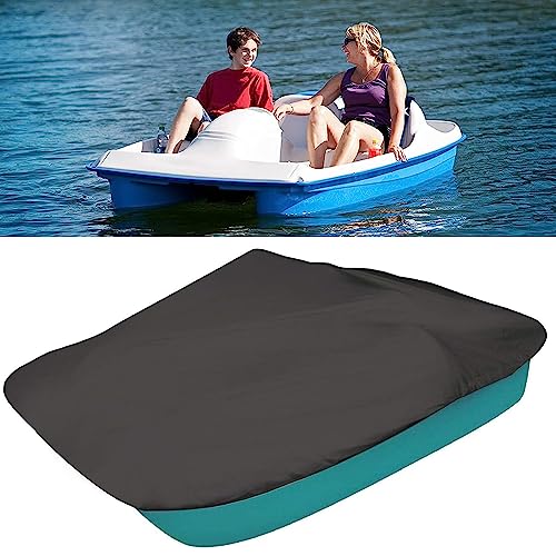BINDT wasserdichte Tretboot-Abdeckung, langlebig, reißfest, 600D Oxford, UV-geschützt, für Beiboot-Abdeckung, passend für Tretboote, Allwetter-Außenschutz,Schwarz,286 * 200cm BINDT wasserdichte Tretboot-Abdeckung, langlebig, reißfest, 600D Oxford, UV-geschützt, für Beiboot-Abdeckung, passend für Tretboote, Allwetter-Außenschutz,Schwarz,286 * 200cm von BINDT