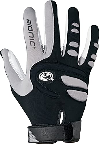 Louisville Slugger Unisex-Handschuh für Racquetball, bionisch, rechte Hand Black/Grey/White L von BIONIC