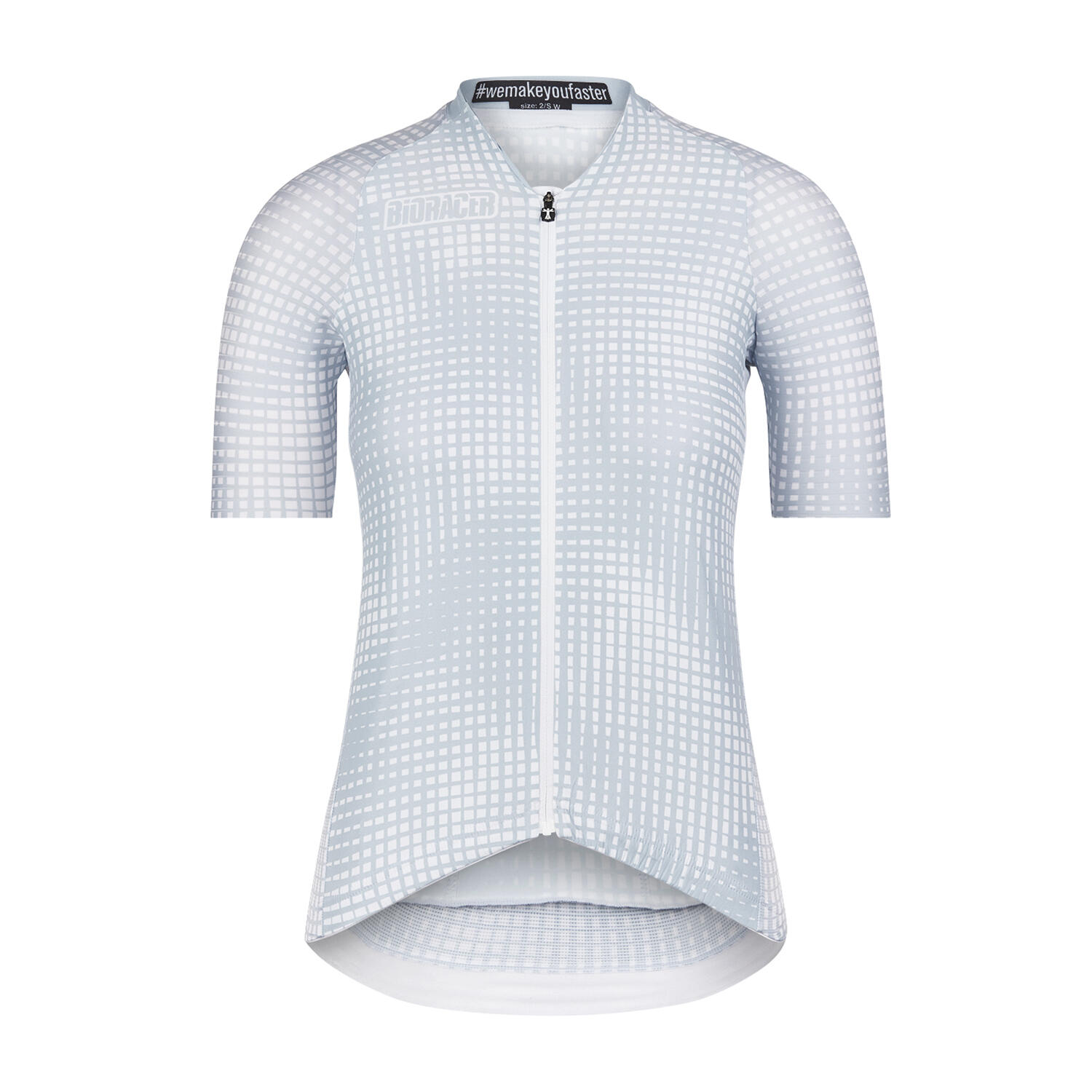 Radtrikot Icon für Damen - Grau - Optic Art von BIORACER