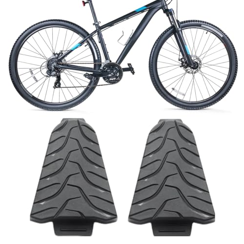 BIOSA Fahrrad-Schuhplatten-Abdeckung, Fahrradschuh-Stollen-Schutzhülle, Fahrradschuh-Stollen-Schutz für Radfahren im Freien von BIOSA
