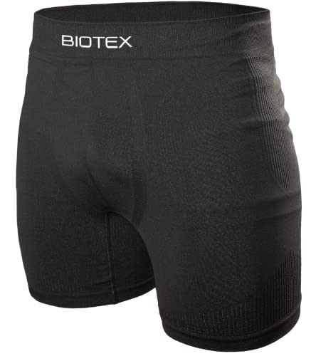 BIOTEX Herren Bioflex Seamless Boxershorts, 04 schwarz, 3 BIOTEX Herren Bioflex Seamless Boxershorts, 04 schwarz, 3 von BIOTEX