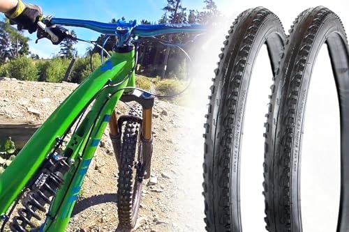 2 Fahrradreifen 1.75 x 26 Zoll 47-559 MTB Drahtreifen - Fast Profil - Fahrrad Reifen Mountainbike, Fahrraddecke, Fahrradmantel ATV Cross 2 Fahrradreifen 1.75 x 26 Zoll 47-559 MTB Drahtreifen - Fast Profil - Fahrrad Reifen Mountainbike, Fahrraddecke, Fahrradmantel ATV Cross von BISOMO