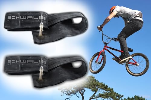2X Fahrradschlauch, Schlauch Schwalbe 16 x 1.75-2.40 Zoll ETRTO 47/62-305 Autoventil AV 40mm, Kinderfahrrad, Roller, Laufrad, Simson SL1, Moped-Anhänger, Mofa 2X Fahrradschlauch, Schlauch Schwalbe 16 x 1.75-2.40 Zoll ETRTO 47/62-305 Autoventil AV 40mm, Kinderfahrrad, Roller, Laufrad, Simson SL1, Moped-Anhänger, Mofa von BISOMO