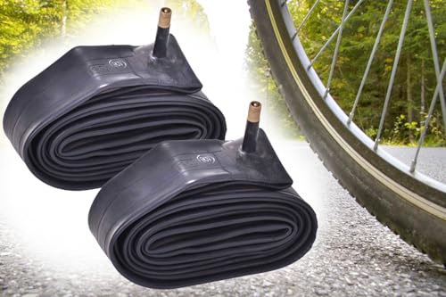 2X Fahrradschlauch 28 Zoll, 1 5/8 x 1 3/8 x 28 Zoll, 37-622, formgeheizt, Schrader Ventil, Autoventil AV40, City Bike, Trekking, MTB 2X Fahrradschlauch 28 Zoll, 1 5/8 x 1 3/8 x 28 Zoll, 37-622, formgeheizt, Schrader Ventil, Autoventil AV40, City Bike, Trekking, MTB von BISOMO