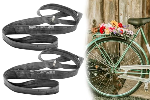 2X Fahrradschlauch Nr.19, hergestellt von Schwalbe, Schlauch 27.5/28 / 29 Zoll ETRTO 40/62-584/635 mit Autoventil/Schrader 40mm 2X Fahrradschlauch Nr.19, hergestellt von Schwalbe, Schlauch 27.5/28 / 29 Zoll ETRTO 40/62-584/635 mit Autoventil/Schrader 40mm von BISOMO