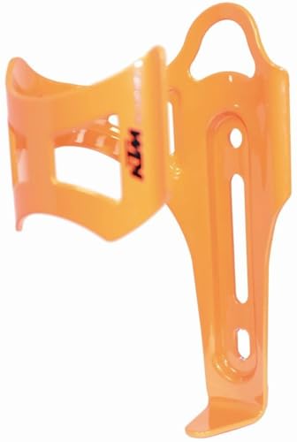 KTM Alu MTB Fahrrad Flaschenhalter - seitliche Entnahme - Getränkehalter, Wasserflaschenhalter, Falschen Halter, Rutschfestes Design, Geeignet für kleine Rahmendreiecke, Orange KTM Alu MTB Fahrrad Flaschenhalter - seitliche Entnahme - Getränkehalter, Wasserflaschenhalter, Falschen Halter, Rutschfestes Design, Geeignet für kleine Rahmendreiecke, Orange von KTM