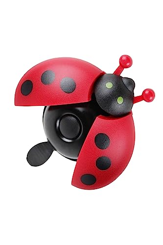 Kinder Fahrradklingel Ladybug Marienkäfer Design, Fahrradglocke 85 x 50 x 55mm Kinderfahrrad, Roller, Laufrad Klingel, Glocke, Hupe für Lenker 19,2 bis 25,4mm Kinder Fahrradklingel Ladybug Marienkäfer Design, Fahrradglocke 85 x 50 x 55mm Kinderfahrrad, Roller, Laufrad Klingel, Glocke, Hupe für Lenker 19,2 bis 25,4mm von BISOMO
