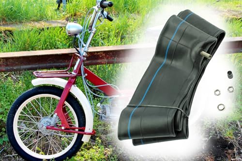 Mila Schlauch 2 1/4 x 16 Zoll 2,25 x 16 Zoll für Simson SL1, Mopedanhänger, Mofa, AV Autoventil gerade Mila Schlauch 2 1/4 x 16 Zoll 2,25 x 16 Zoll für Simson SL1, Mopedanhänger, Mofa, AV Autoventil gerade von BISOMO