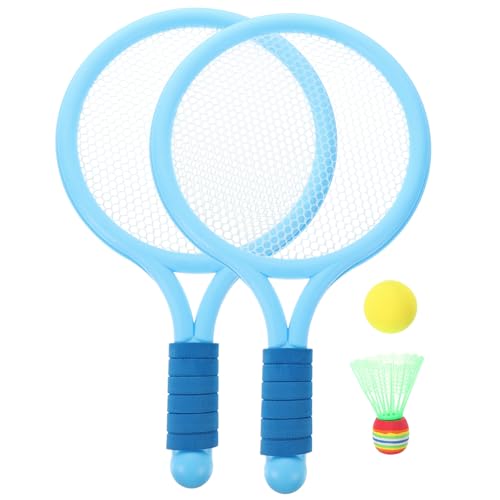 BIUDECO 2 Stück Cartoon Tennisschläger Spielzeug Für Kinder Lustige Outdoor Aktivitäten Fitnessgeräte Zufälliger Farbe Für Den Perfekten Spielspaß Im Freien von BIUDECO