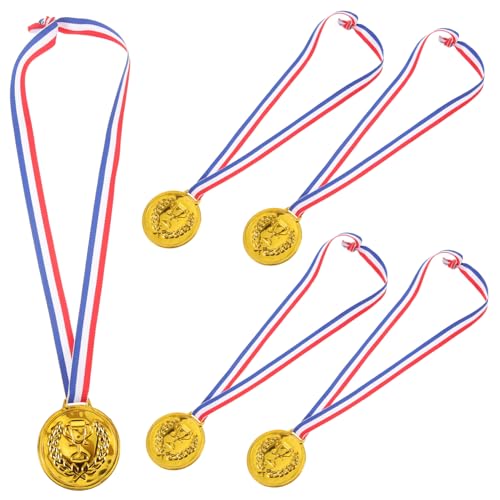 BIUDECO 5St Medaillenspielzeug aus Kunststoff für Kinder Medaillen Preismedaillen für Kinder spielzeug für kinder toys Kinderspielzeug Konkurrenzangebot Medaillenmodell Plastik von BIUDECO