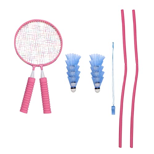 BIUDECO Badminton Set Für 1 Set Mit Badmintonschlägern Federbällen Und Praktischer Tragetasche Ideales Sportspielzeug Für Jungen Und ädchen Im Freien von BIUDECO