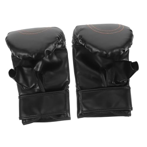 BIUDECO Halbfinger Boxhandschuhe Für Erwachsene Und Kickboxen Sparring Und Training Gepolsterte Sporthandschuhe Unisex Design Für Optimalen Schutz Und Komfort von BIUDECO