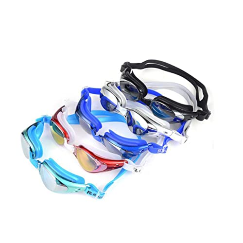 BIUDECO Schwimmbrille Anti Fog UV Schutz Verstellbar Erwachsene Herren Damen Wasserdicht Komfortabel Verspiegelt von BIUDECO