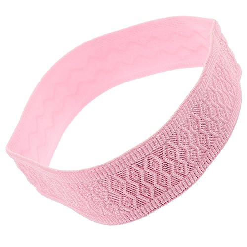 BIUDECO Sport Stirnband Fitness-stirnbänder Yoga-stirnbänder Laufende Stirnbänder Multifunktionale Haarbänder Elastische Sport-stirnbänder Zubehör Für Haarbänder Schweißband Rosa Polyester von BIUDECO