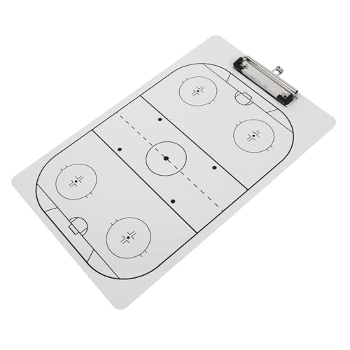 BIUDECO Trocken Abwischbares Hockey-Coaching-Board Für Trainer, Klemmbrett, Eishockey-Board, Hockey-whiteboard, Tragbares Hockey-clipboard, Taktisches Board Für Trainer BIUDECO Trocken Abwischbares Hockey-Coaching-Board Für Trainer, Klemmbrett, Eishockey-Board, Hockey-whiteboard, Tragbares Hockey-clipboard, Taktisches Board Für Trainer von BIUDECO