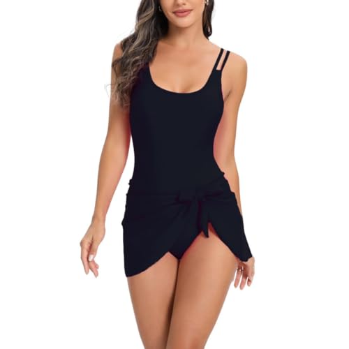 BJMAND Langes Tankini-Set für Damen, dehnbar, rückenfrei, SOM2415 von BJMAND