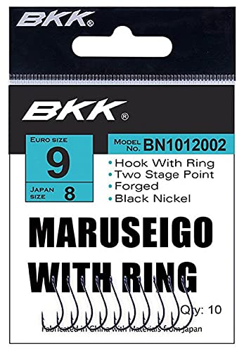 BKK Maruseigo-R Diamond, Black Nickel - 6Stück - Gr.2/0 BKK Maruseigo-R Diamond, Black Nickel - 6Stück - Gr.2/0 von BKK