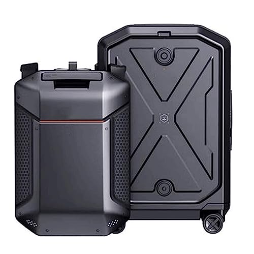 BKRJBDRS 21-Zoll-Handgepäck, magnetischer 2-in-1-Boarding-Koffer, abnehmbares Gepäck, langlebig, sturzsichere Koffer mit Rollen, leicht zu bewegen von BKRJBDRS