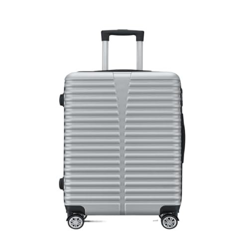 BKRJBDRS Koffer, Aluminiumrahmen, Trolley-Koffer, Universalräder, 24-Zoll-Trolley-Koffer, 26-Zoll-Koffer für Männer und Frauen von BKRJBDRS