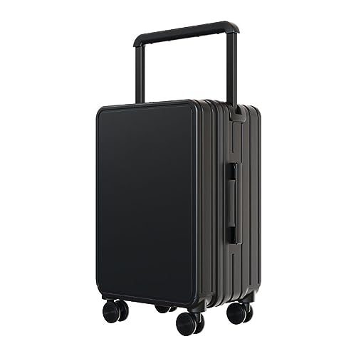 BKRJBDRS Koffer, breiter Trolley, Business-Koffer mit großem Fassungsvermögen, wasserdichter Reißverschluss-Koffer, Boarding-Koffer, modisches, einfaches Gepäck von BKRJBDRS