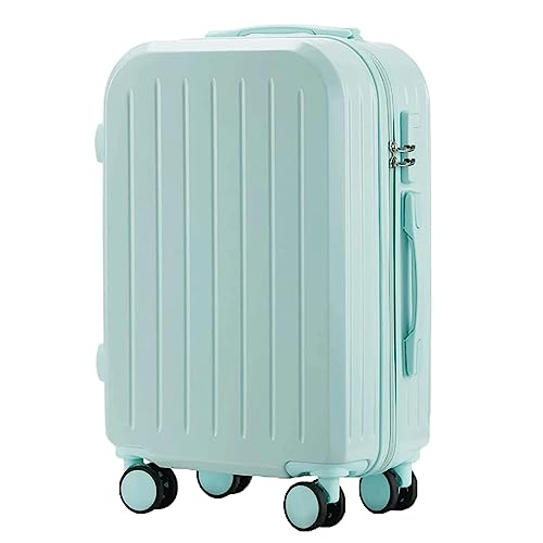 BKRJBDRS Rollkoffer, tragbarer Koffer, Hartschalenkoffer mit großem Fassungsvermögen, Handgepäckkoffer mit Sicherheitscodeschloss von BKRJBDRS