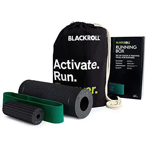 BLACKROLL Damen, Herren Faszien Set Running Box Black Einheitsgröße von BLACKROLL