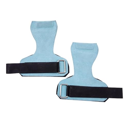 Handgelenk-Handschuh-Booster-Bänder, Gewichtheber-Kompressionsbänder, Fitness-Klimmzug-Trainingshilfe, Handgelenk-Handschuhe (Size : Small Size-Blue) von BLBTEDUAMDE