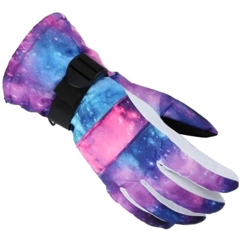 Warme Winter-Skihandschuhe for Damen, 5-Finger-Touchscreen-Handschuhe for Damen, Wandern und Reisen, Frostschutzhandschuhe, multifunktionale Wintersporthandschuhe, tragbare Reithandschuhe for Snowboar von BLBTEDUAMDE