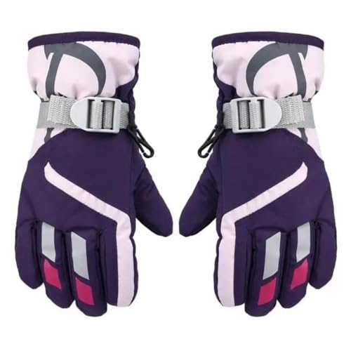 Warme Winter-Skihandschuhe for Damen, 5-Finger-Touchscreen-Handschuhe for Damen, Wandern und Reisen, Frostschutzhandschuhe, multifunktionale Wintersporthandschuhe, tragbare Reithandschuhe for Snowboar von BLBTEDUAMDE