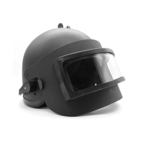 BLOKZ Militärischer Airsoft Taktischer Helm, K63 Altyn Russischer Helm Level III Helm, Airosft Schutzausrüstung für CS Outdoor Aktivitäten (Schwarz) von BLOKZ