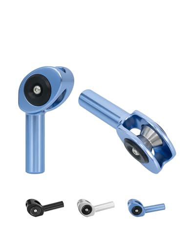 BLUEWING Angelrute Roller Tip Tops Aluminiumlegierung Angelrutenspitze Leichte Rute Roller Tips Ersatzteile Pole für Big Game Rod Trolling Fishing, Blue ID. 4,5 mm BLUEWING Angelrute Roller Tip Tops Aluminiumlegierung Angelrutenspitze Leichte Rute Roller Tips Ersatzteile Pole für Big Game Rod Trolling Fishing, Blue ID. 4,5 mm von BLUEWING