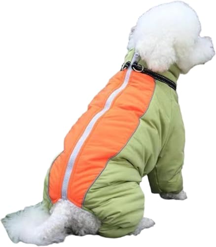 Hund Wintermäntel, wasserdichte Hundejacke Für Winter, Zip Up Fleece Hundeweste, Winddichte Warme Ganzkörpermantel Für Kleine Hunde, Welpen Winterkleidung Hundebekleidung C,28 von BLUEZY