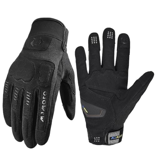 Motorradhandschuhe Herren Schwarz Braun Erwachsene Dirtpaw Race Motorradhandschuhe Sommer Atmungsaktive Motocross-Handschuhe ATV MX UTV BMX Off-Road-Fahrradhandschuhe Moto Motorradhandschuhe Damen (C von BLacOh