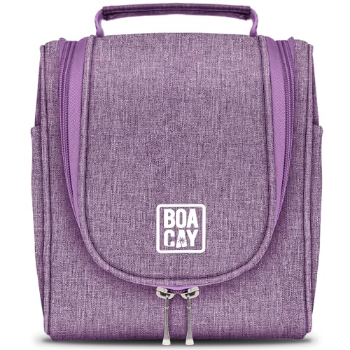BOACAY Kleine Kulturbeutel für Damen, Herren & Kinder, Kulturtasche mit Henkel, Reise Kosmetiktasche zum Aufhängen, Schminktasche & Waschtasche BOACAY Kleine Kulturbeutel für Damen, Herren & Kinder, Kulturtasche mit Henkel, Reise Kosmetiktasche zum Aufhängen, Schminktasche & Waschtasche von BOACAY