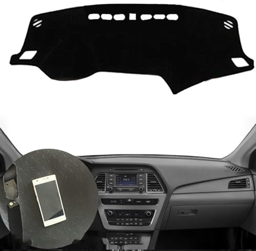 BOANLAIZL Auto Armaturenbrett Abdeckung Für Hyundai Sonata 2015-2018 Sonata 9 Dashboard Cover Schutzschild Interior Car Styling ZubehöR von BOANLAIZL