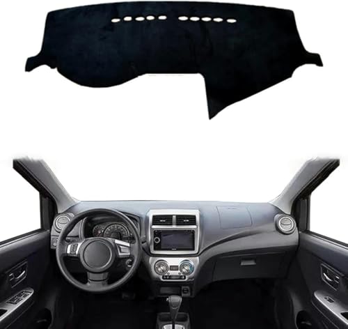 BOANLAIZL Auto Armaturenbrett Abdeckung Für Toyota Wigo Agya 2018–2020 Dashboard Cover Schutzschild Interior Car Styling ZubehöR von BOANLAIZL