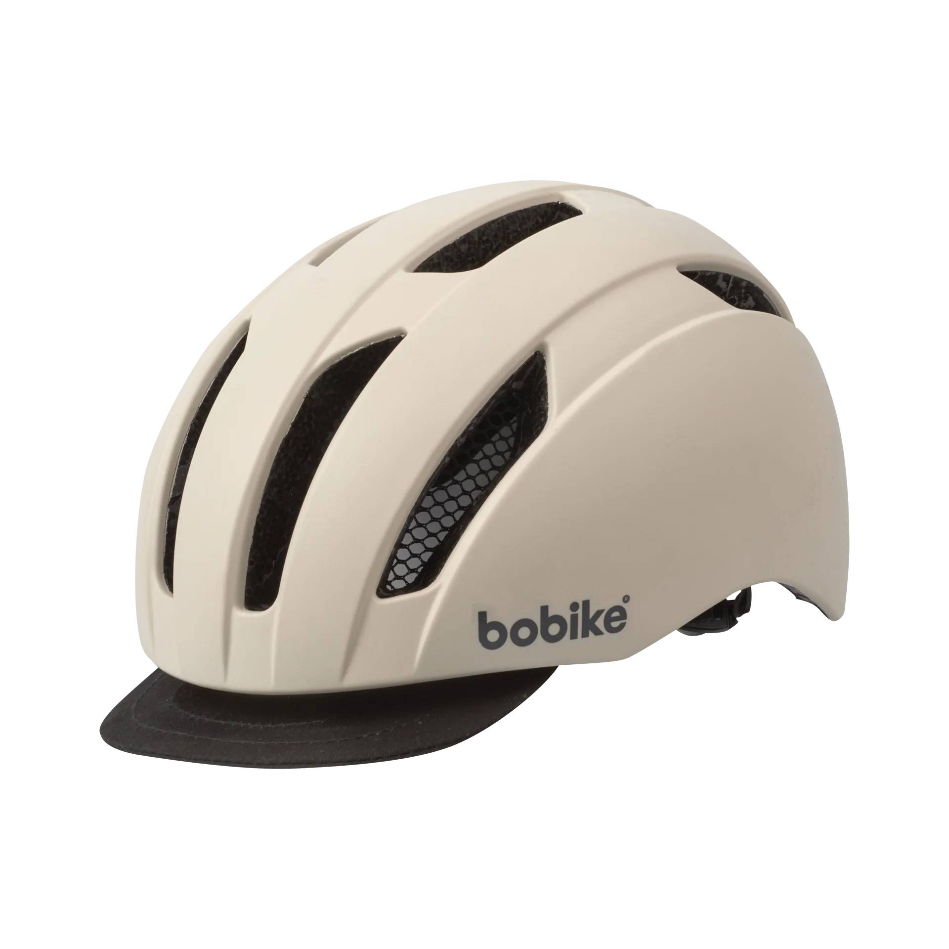 Bobike City Helmet Cream | cremefarvet cykelhjelm Bobike City Helmet Cream | cremefarvet cykelhjelm von BOBIKE