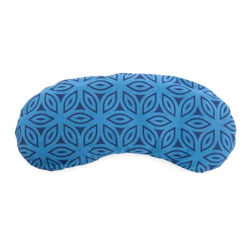 Bodhi Weiches Augenkissen aus Baumwolle | Füllung aus Bio-Leinsamen & Bio-Lavendel | Vegan | Augenmaske für Yoga, Entspannung & Meditation | Lotus, blau Bodhi Weiches Augenkissen aus Baumwolle | Füllung aus Bio-Leinsamen & Bio-Lavendel | Vegan | Augenmaske für Yoga, Entspannung & Meditation | Lotus, blau von Bodhi
