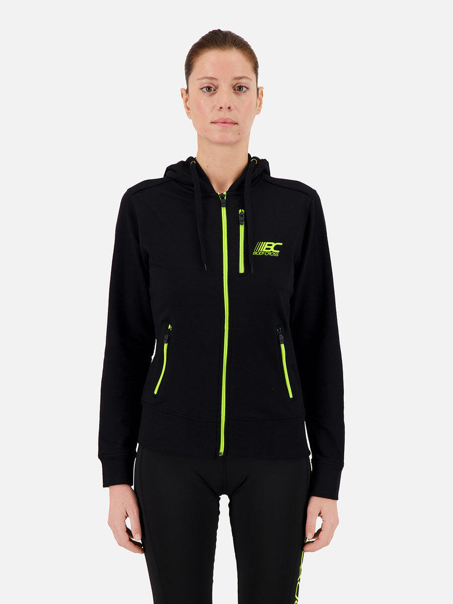 Charlotte Schwarz Laufjacke von BODYCROSS