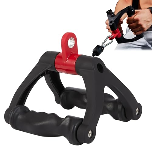 Gym Zubehör Rudergriff, Seilzug Griffe Fitness Pull Down Griff für Bizeps und Trizeps, Kabelzug Griffe Fitness Zubehör für Home Gym Zubehör Rudergriff, Seilzug Griffe Fitness Pull Down Griff für Bizeps und Trizeps, Kabelzug Griffe Fitness Zubehör für Home von BODYGAD