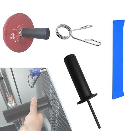 Gym Pin Extender für Gewichtsscheiben, Fitnessgeräte Latch Weight Stack Pin für 10mm x 80mm Gym Zubehör für die Kraftstation Magnet Stift Ø 10 mm für Gym Equipment Lifting Pin Geräte Power Stack Pin Gym Pin Extender für Gewichtsscheiben, Fitnessgeräte Latch Weight Stack Pin für 10mm x 80mm Gym Zubehör für die Kraftstation Magnet Stift Ø 10 mm für Gym Equipment Lifting Pin Geräte Power Stack Pin von BODYGAD