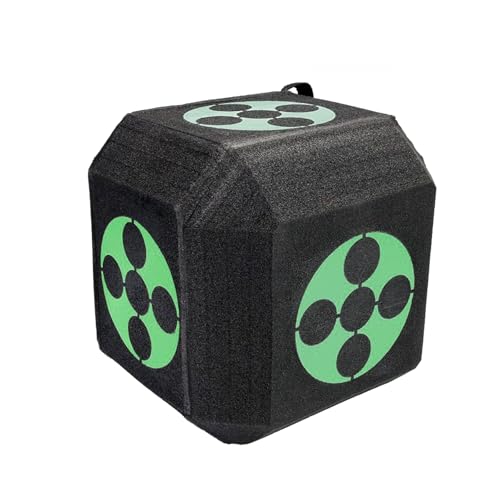 Zielscheibe Bogenschießen, Big Cube Ziel in Bogenschießen Ziele für Pfeil und Bogen 23x23x23cm für Recurvebogen Compoundbogen Oder Langbogen Bogen Zielscheibe Erwachsene Bogenschießen Zubehör Zielscheibe Bogenschießen, Big Cube Ziel in Bogenschießen Ziele für Pfeil und Bogen 23x23x23cm für Recurvebogen Compoundbogen Oder Langbogen Bogen Zielscheibe Erwachsene Bogenschießen Zubehör von BODYGAD