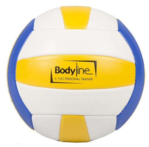 BODYLINE Mehrfarbiger PVC-Volleyball/Beachvolleyball Größe 5 BODYLINE Mehrfarbiger PVC-Volleyball/Beachvolleyball Größe 5 von BODYLINE