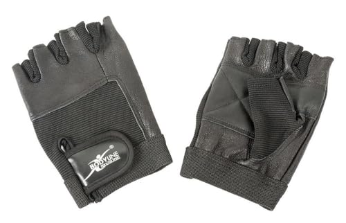 BODYLINE Trainingshandschuhe aus Leder mit atmungsaktiven und strapazierfähigen Gewichten BODYLINE Trainingshandschuhe aus Leder mit atmungsaktiven und strapazierfähigen Gewichten von BODYLINE