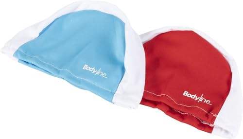 Zweifarbige Stoffkappe zum Schwimmen im Pool Zweifarbige Stoffkappe zum Schwimmen im Pool von BODYLINE