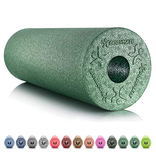BODYMATE Faszienrolle Standard Mittel-Hart mit Gratis E-Book - Midnight-Green 45x15cm BODYMATE Faszienrolle Standard Mittel-Hart mit Gratis E-Book - Midnight-Green 45x15cm von BODYMATE