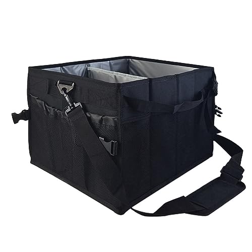 BOLAXHCA Grill-Picknicktaschen-Organizer mit Papierhandtuchhalter, Grilltasche zum Aufbewahren Von GrillgewüRzen, Werkzeug für Outdoor-Camping, Reisen, Auto von BOLAXHCA