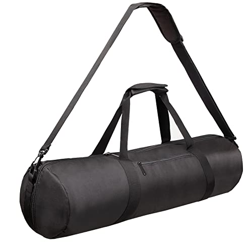 BOLLUMA 60x20cm Tragetasche Stativtasche mit Tragegriff für Lichtstative Regenschirm Ausleger Einbeinstative Auslegerarm Lichtständer Fotografie Zubehör Fotostudio Schwarz Tasche von BOLLUMA