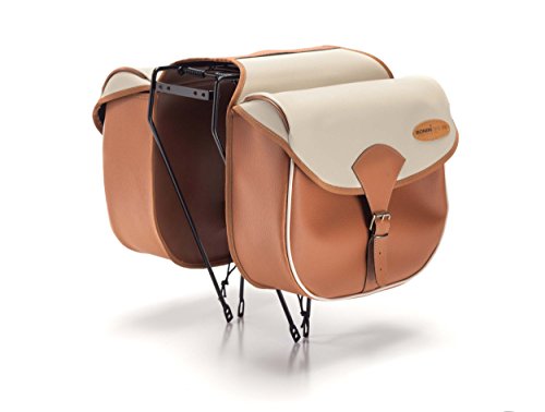 BONIN Unisex – Erwachsene Honig/BEIGE Country-SACKTASCHEN, BLAU BONIN Unisex – Erwachsene Honig/BEIGE Country-SACKTASCHEN, BLAU von Boninbike