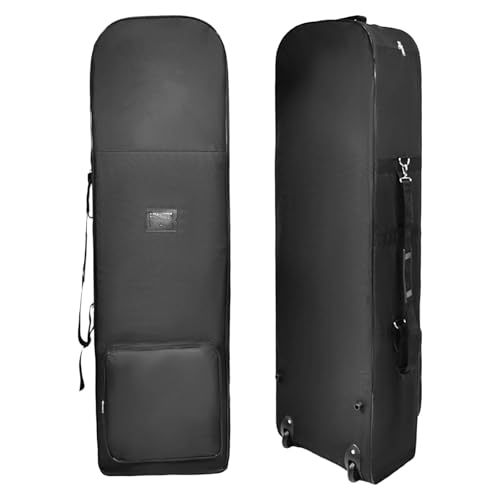 BONJUME Golfschlägertasche, Golf Reisetaschen Mit Rädern 600D Wasserdicht Regenschutz Staubdicht Outdoor-Schutz Golfschläger Storage Dust Cover Aufbewahrungstasche Golftasche Für Reisen Und Flüge BONJUME Golfschlägertasche, Golf Reisetaschen Mit Rädern 600D Wasserdicht Regenschutz Staubdicht Outdoor-Schutz Golfschläger Storage Dust Cover Aufbewahrungstasche Golftasche Für Reisen Und Flüge von BONJUME
